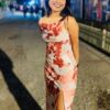 Women’s Multicolor Sleeveless Maxi Dress – Elegant Bodycon Full-Length Dress