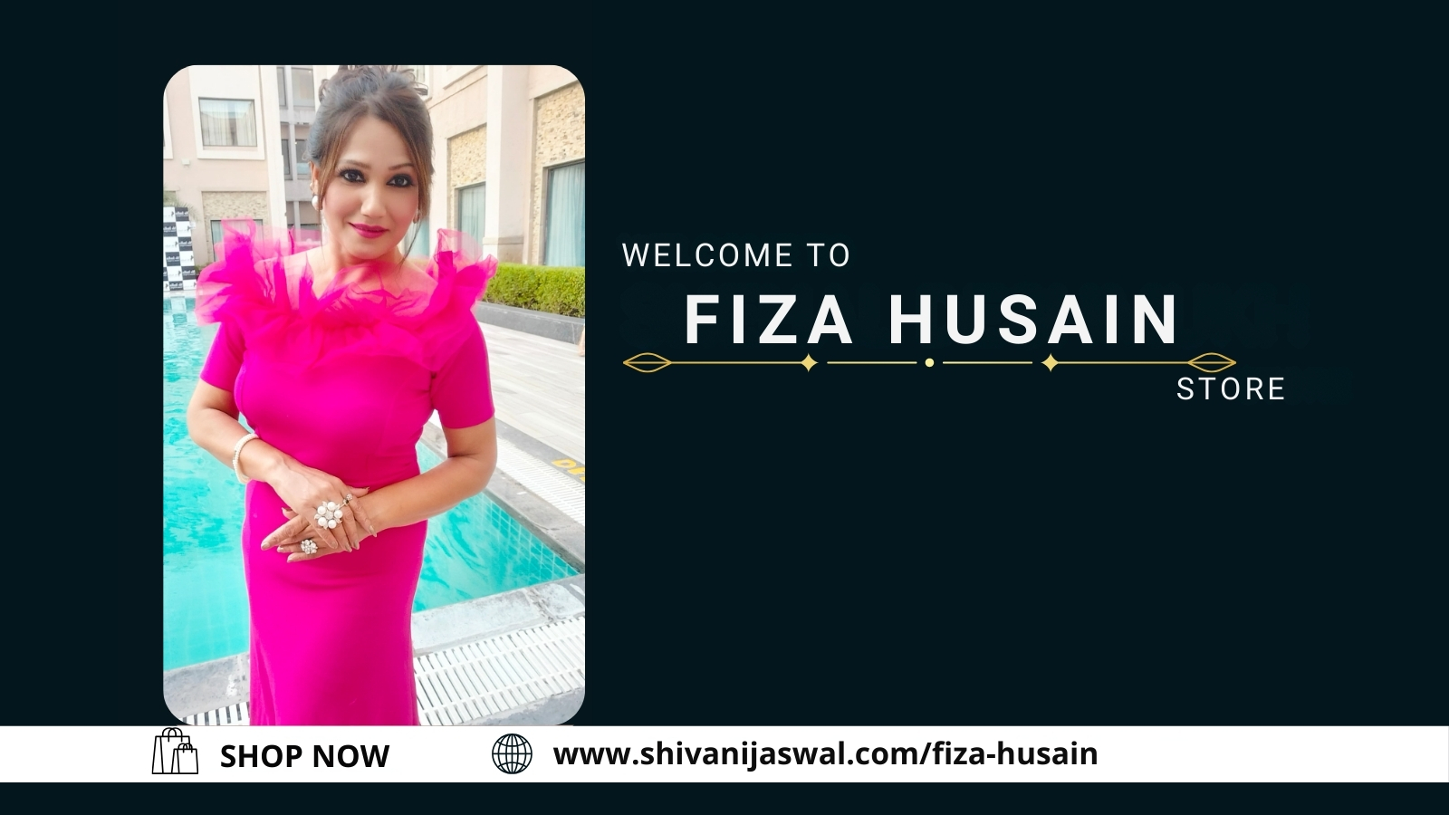 Fiza Husain, a fashionable and visionary entrepreneur, inspires Indian women with her stylish clothing store and dedication to modern success.