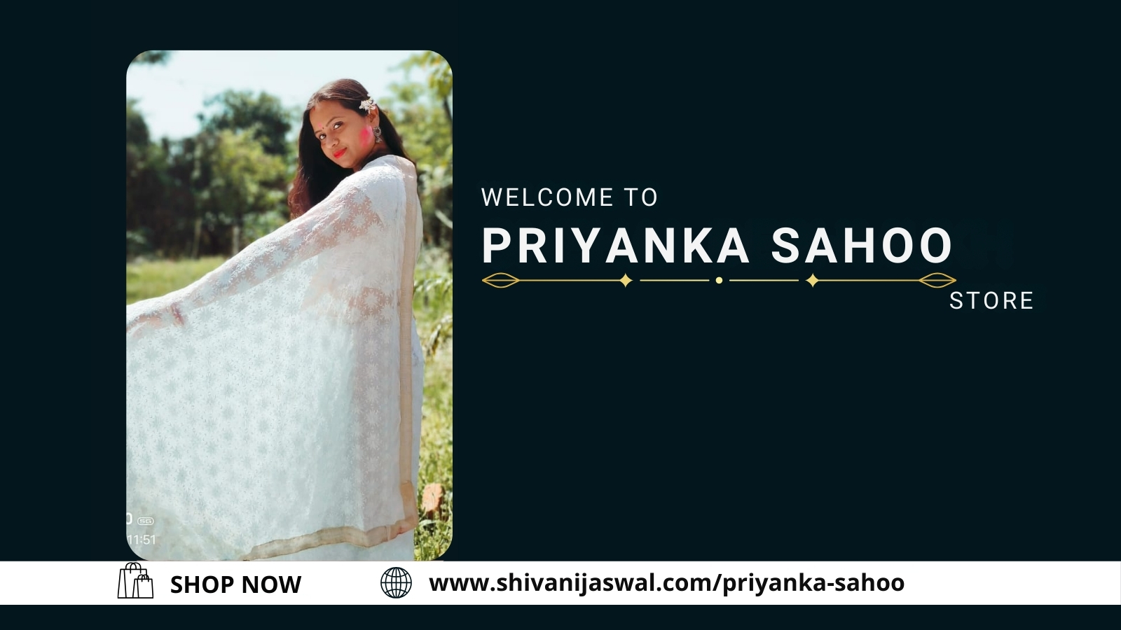 Priyanka Sahoo, a passionate entrepreneur, inspires women with her creativity, confidence, and dedication to empowering modern style and individuality.