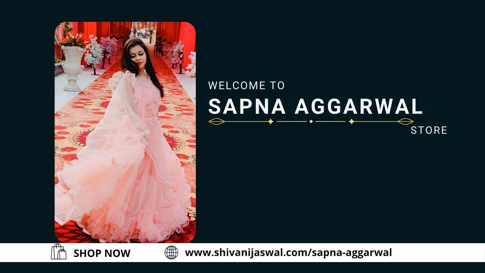 Sapna Aggarwal, a passionate and creative entrepreneur, inspires women with her vision, style, and commitment to empowering modern individuality.