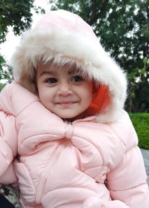 Wrap your baby in warmth and comfort – Order the Baby Girls Hooded Snowsuit today!