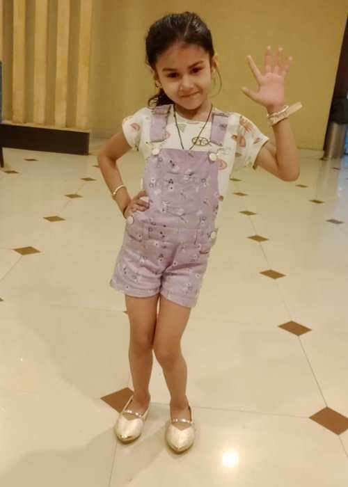 Advika Thakur, a cheerful and curious kid, spreading joy and embracing the wonders of childhood.