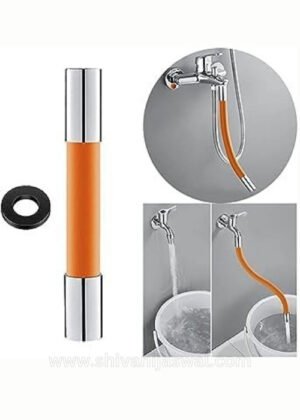 Adjustable Faucet Foaming Extension Tube for Kitchen, Bathroom, and Outdoor Sinks