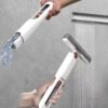 Portable Self-Squeeze Short Mop – Absorbent Sponge Mop for Bathroom, Kitchen, and Table Cleaning