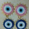 Handcrafted Evil Eye Hanging for Home Décor - Protection and Elegance, Created by Independent Women Entrepreneur