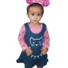 Mickey & Minnie Mouse ear headbands with shiny bows, set of 4 hairbands for parties, birthdays, and kids' accessories.