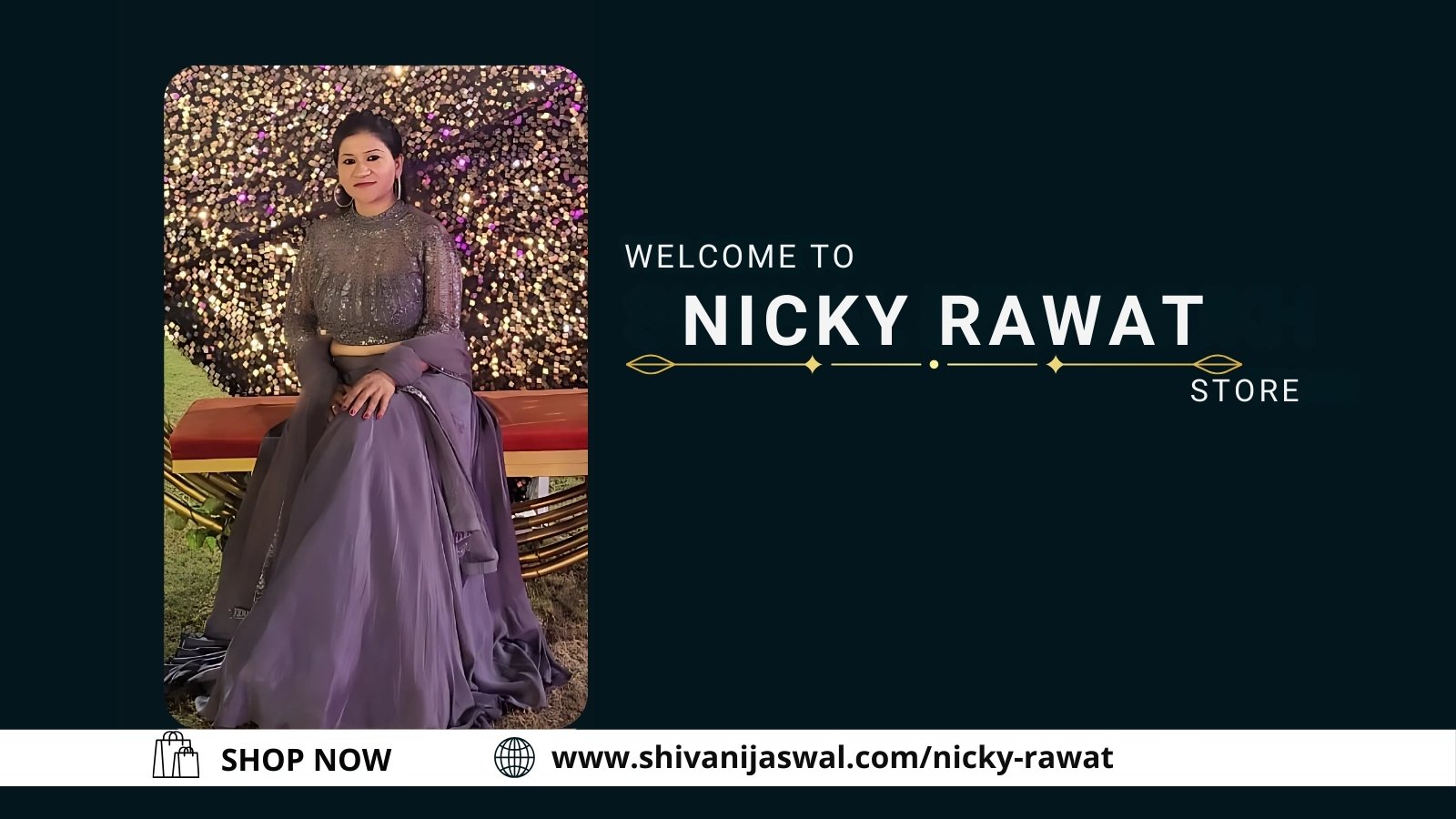 Nicky Rawat, a poised and confident woman model, inspiring others with her elegance, creativity, and passion for fashion and empowerment.