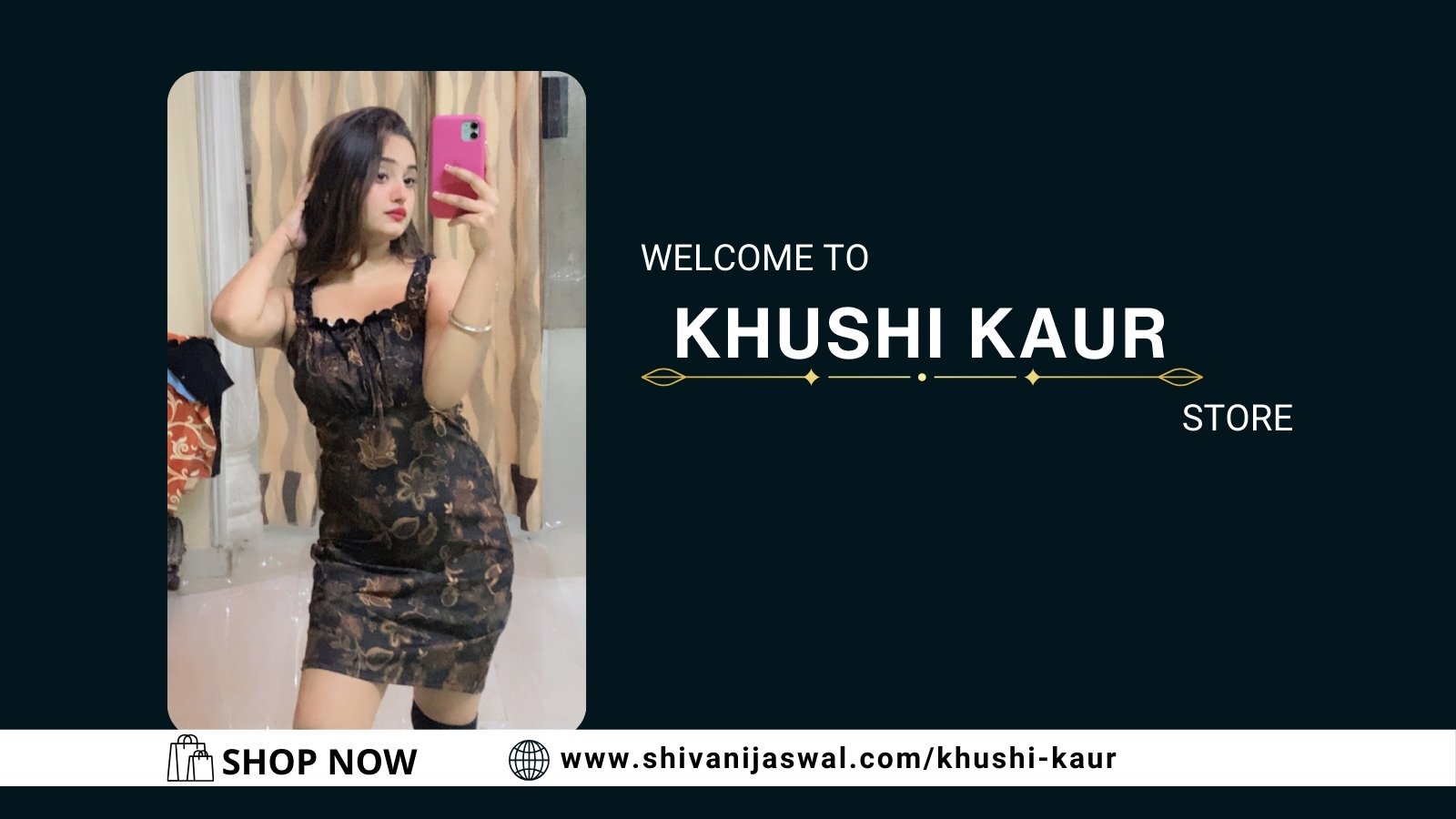 Khushi Kaur, a confident and stylish individual inspiring others with her ambition and passion for personal growth and self-expression.