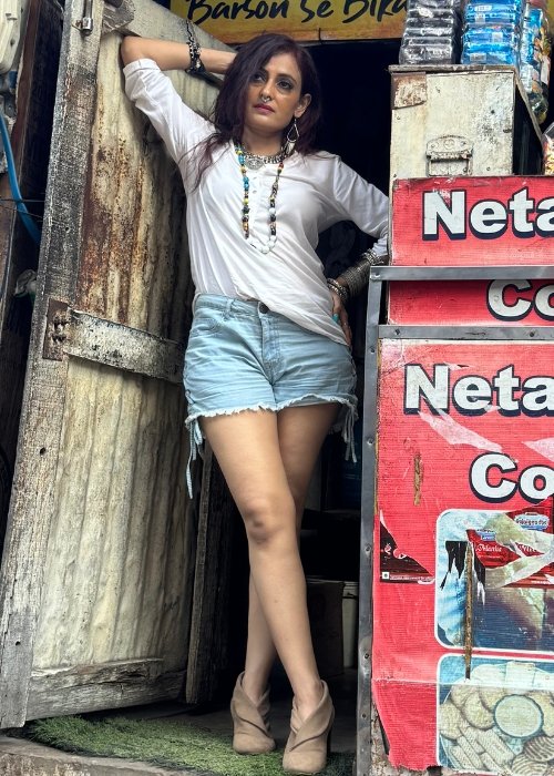 Nidhi Rawat, a stunning professional model exuding elegance, confidence, and charm in her captivating modeling career.