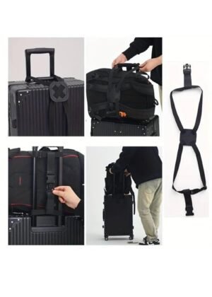 Elastic Luggage Straps – Adjustable, Durable & Secure Travel Belts for Suitcases and Backpacks.