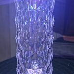 Crystal Rose Lamp – 16-Color LED Bedside Lamp with Remote & Touch Control photo review