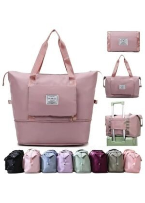 41L Expandable Travel Duffle Bag – Waterproof & Foldable