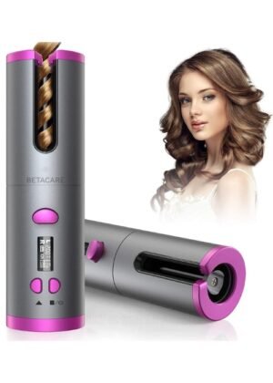 Cordless Automatic Hair Curler – Portable & Fast Heating Curling Iron