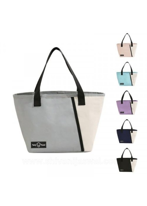 Portable Insulated Lunch Bag – Leakproof & Large Capacity - Shivani Jaswal Portable Insulated Lunch Bag – Leakproof, Large-Capacity Tote for Work & Travel