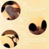Cute Panda Night Light – Soft LED Dimmable Kids Lamp