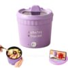 Mini Electric Cooker – Multifunctional Small Hot Pot with Lid
