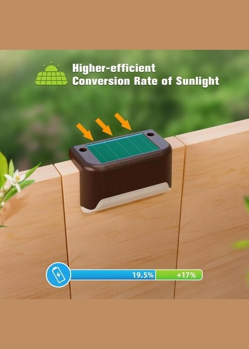 Solar Deck Lights 6-Pack – Waterproof Outdoor LED Lights - Shivani Jaswal Solar Deck Lights – 6-Pack Waterproof LED Outdoor Lighting