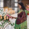 Gold Metal Flower Stand for Wedding & Event Decoration, Elegant Walkway & Table Centerpiece.