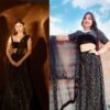 Luxurious Velvet Lehenga Choli with Exquisite Embellishments