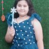 Princess Silk Wands, Tiaras & Crowns for Girls – Gold Gem Wand Set (Blue)