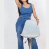 ASTRIDE Rapid High Bar Chair – White Kitchen Stool for Home & Café