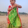SAUMAKSHI DESIGNS Traditional Kaleera with Openable Shell Bangles