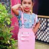 Shiny Butterfly Fairy Wings – Pink Angel Fancy Dress