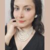 Pearl Multilayer Beaded Choker Necklace Set for Women – Elegant & Traditional Jewellery