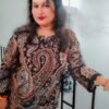 Women’s Viscose Printed Straight Kurta Pant Set – Stylish