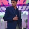 Men’s Slim Fit Stripe Casual Blazer – Lightweight Sport Coat