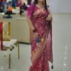 Banarasi Katan Silk Saree – 5.5m with Unstitched Blouse | Elegant Zari Work