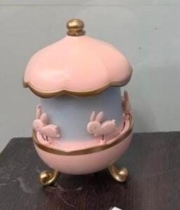 Bunny’s Carousel Night Light Projector with Music & Rotation photo review