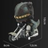 Riding Dino Dashboard Toy – Fun Drifting Dinosaur for Car Decor