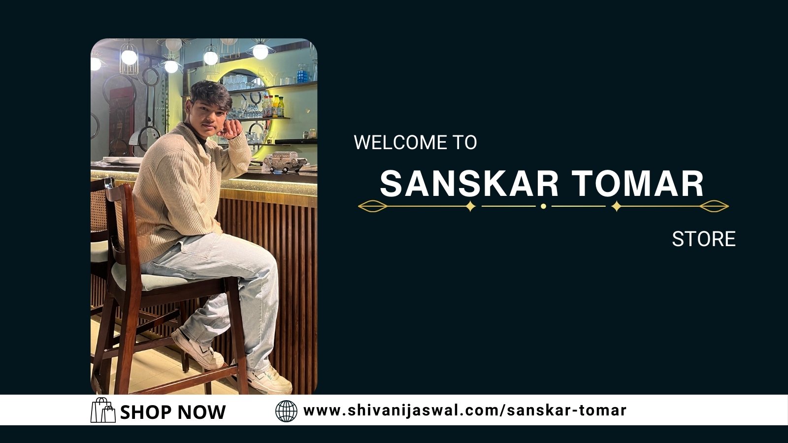 Sanskar Tomar – 18-year-old food vlogger and Instagram influencer from Dehradun exploring flavors and trends.