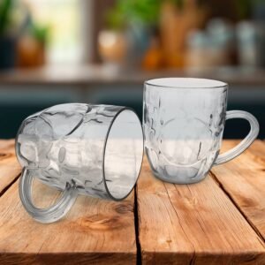 Apex Shake Mug Set â€“ 2 Pieces Durable Plastic Mugs (350ml) Approx