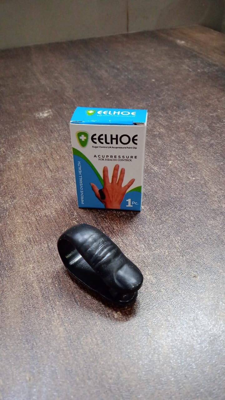 Heavy Duty Plastic Sugar Control LI4 Acupressure Point Clip (1 PC / With Color Box) - Shivani Jaswal Heavy Duty Plastic Sugar Control LI4 Acupressure Point Clip (1 PC / With Color Box)