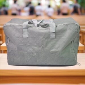 Multi-Purpose Large Capacity Bag with Zip Closure (55Ã—35 CM / 1 Pc)
