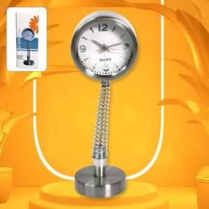 Alarm Clock on a Spring Extra Large, Silver Dial (1 Pc)