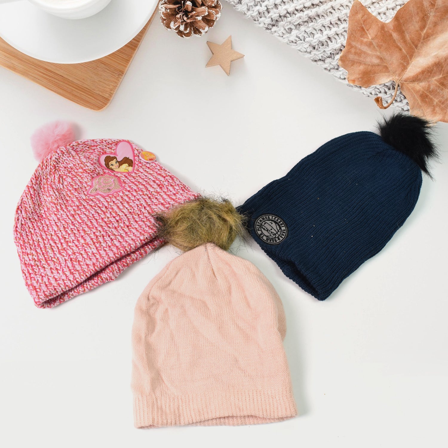 Small Cap for Winter Woolen Knitted Inside Fur Caps (1 Pc / Mix Design & Color) - Shivani Jaswal Small Cap for Winter Woolen Knitted Inside Fur Caps (1 Pc / Mix Design & Color)