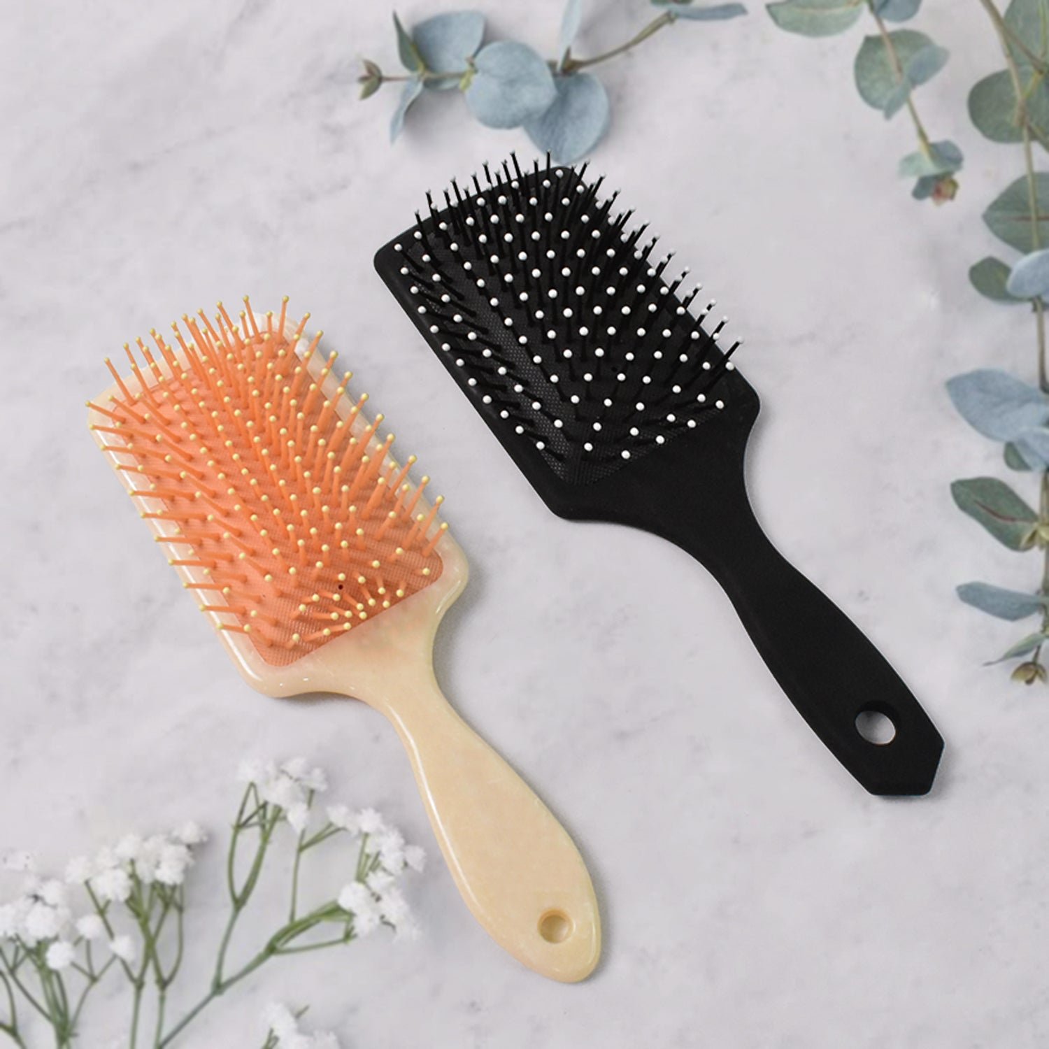 Massage Comb, Massage Hair Brush (1 Pc / Mix Design), Hair accessories - Shivani Jaswal Massage Comb, Massage Hair Brush (1 Pc / Mix Design), Hair accessories