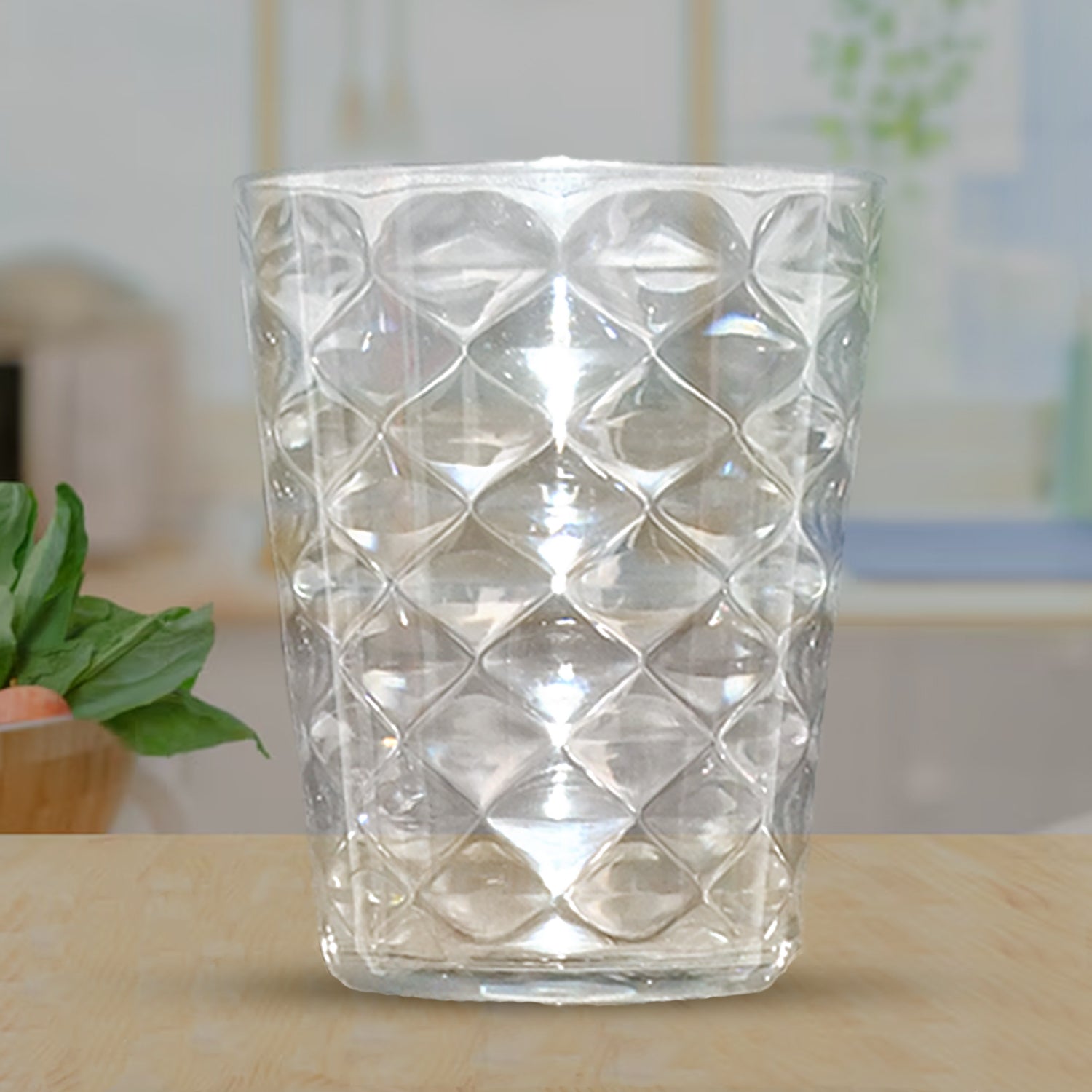 Apex Pyramid Ringo Plastic Glass – 300ml Approx | Durable, Crystal-Clear Tumbler - Shivani Jaswal Apex Pyramid Ringo Plastic Glass – 300ml Approx | Durable, Crystal-Clear Tumbler