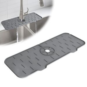 Silicone Sink Faucet Pad / Mat (1 Pc / 33x12 Cm)