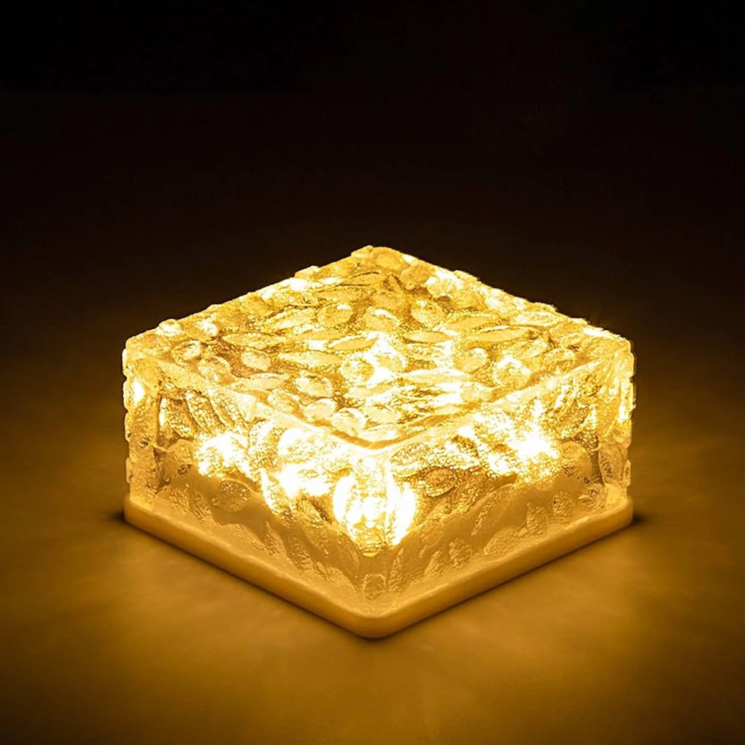 Solar Ice Cube Garden Light for Pathways & Christmas Decor - Shivani Jaswal Solar Ice Cube Garden Light for Pathways & Christmas Decor