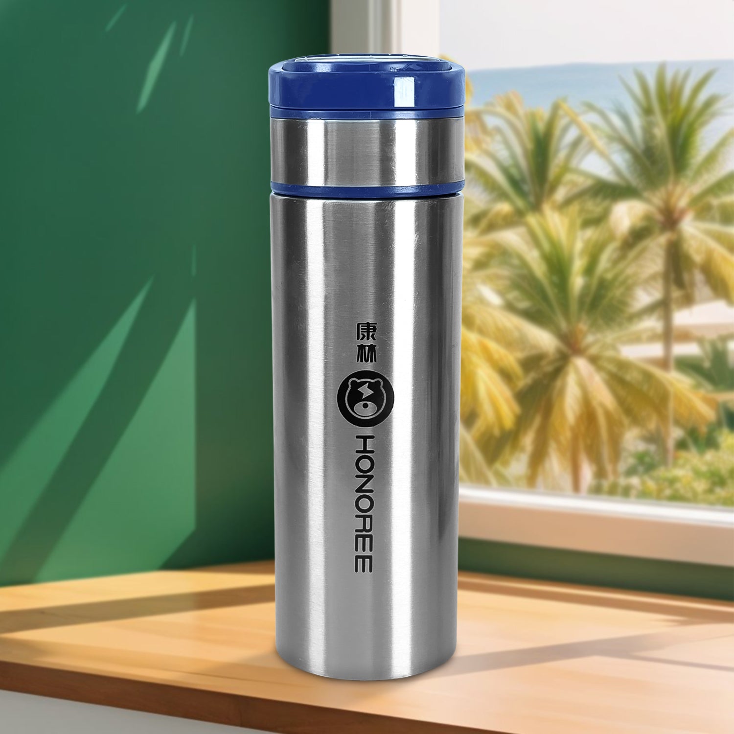Insulated Steel Filter Cup – 350ml for Hot & Cold Drinks - Shivani Jaswal Insulated Steel Filter Cup – 350ml for Hot & Cold Drinks