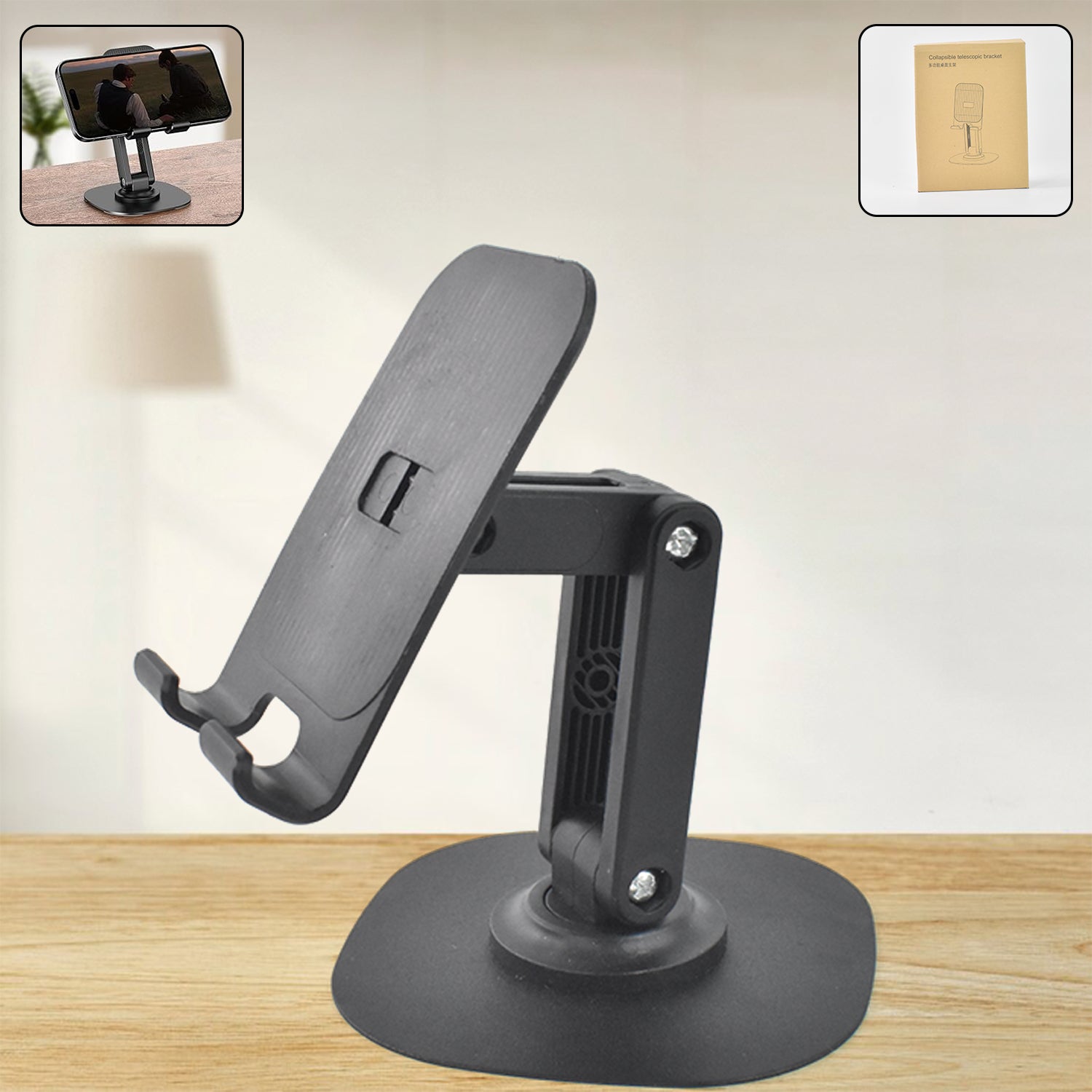 Mobile Stand Foldable & 360° Rotatable Mobile Stand (1 Pc) - Shivani Jaswal Mobile Stand Foldable & 360° Rotatable Mobile Stand (1 Pc)