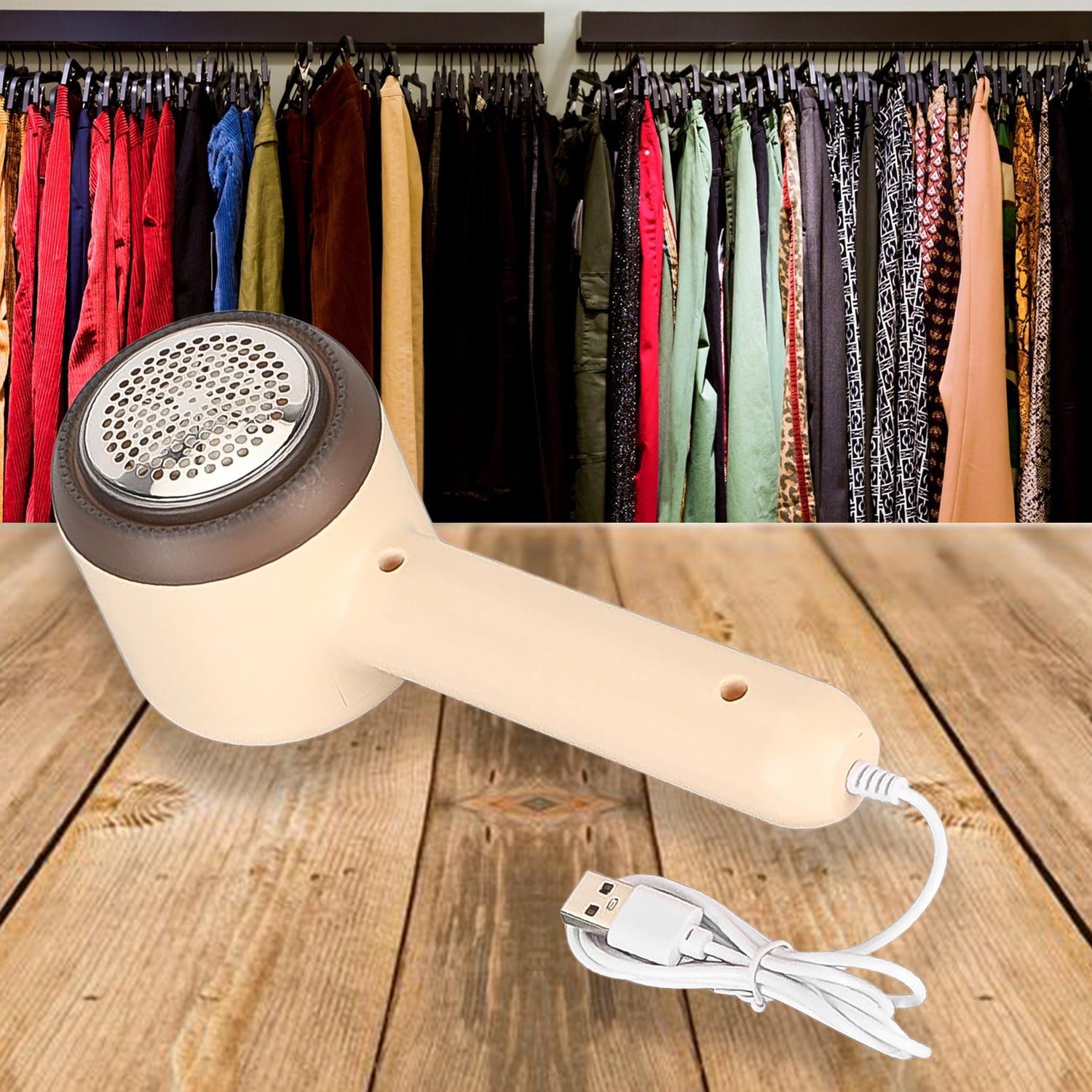 Portable Lint Remover with USB Power Cable (1 Pc) - Shivani Jaswal Portable Lint Remover with USB Power Cable (1 Pc)