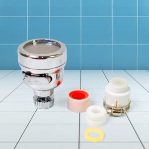 Faucet Sprayer Head, 360Â° Rotatable Faucet Extension (1 Set)