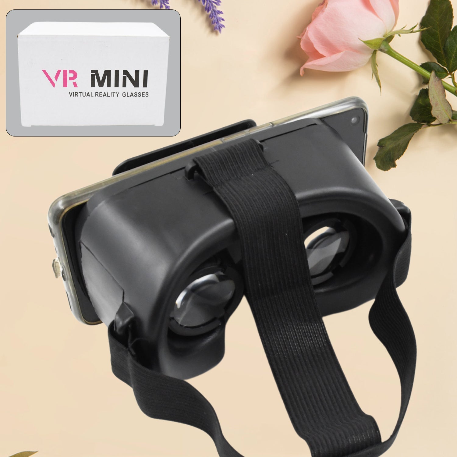 3D VR Glasses Virtual Reality Goggles Headset for All Smartphone VR Goggles-For 3D VR Movies Video Games (1 Pc) - Shivani Jaswal 3D VR Glasses Virtual Reality Goggles Headset for All Smartphone VR Goggles-For 3D VR Movies Video Games (1 Pc)