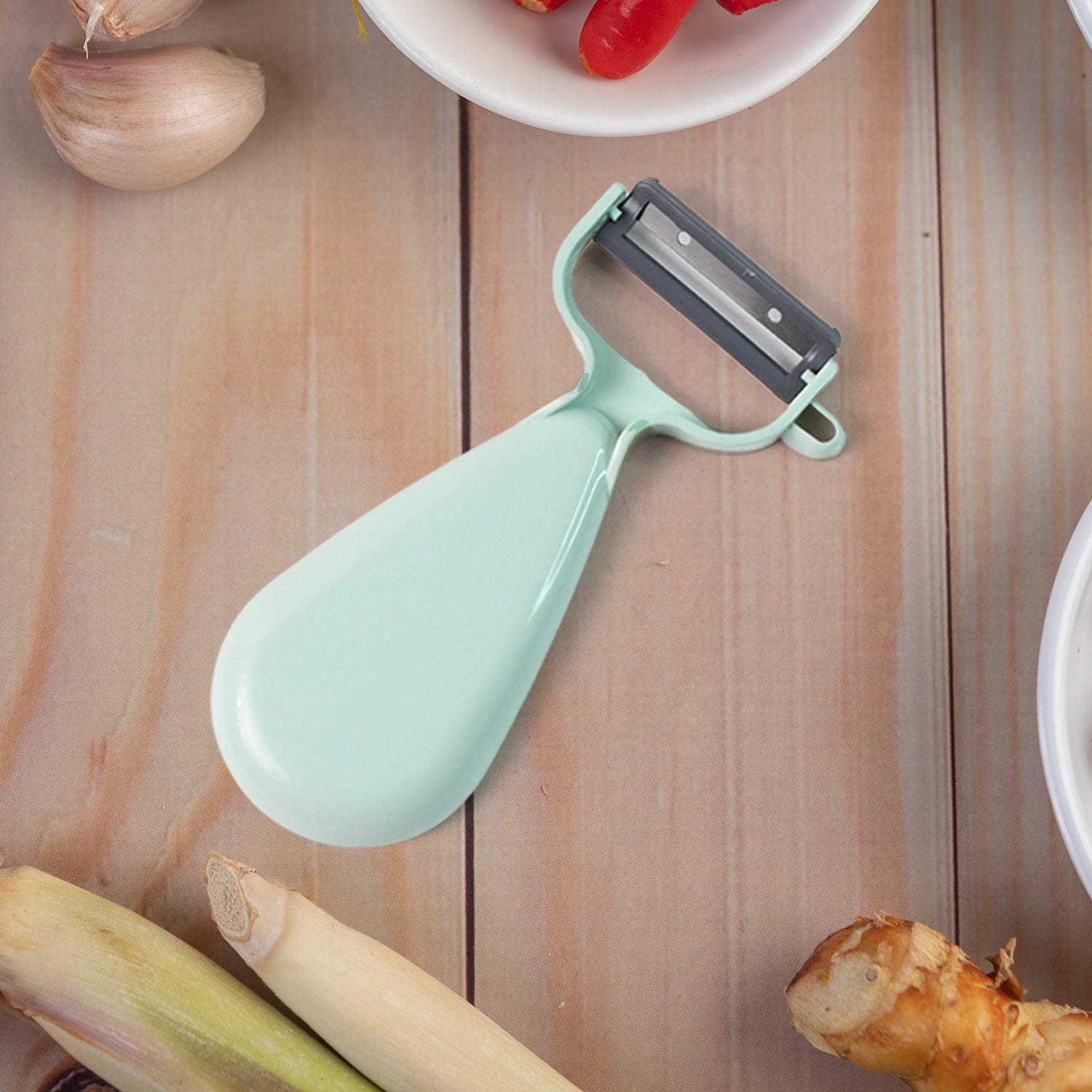 Apex Multipurpose Ginger Peeler with Stainless Steel Dual Blade - Shivani Jaswal Apex Multipurpose Ginger Peeler with Stainless Steel Dual Blade