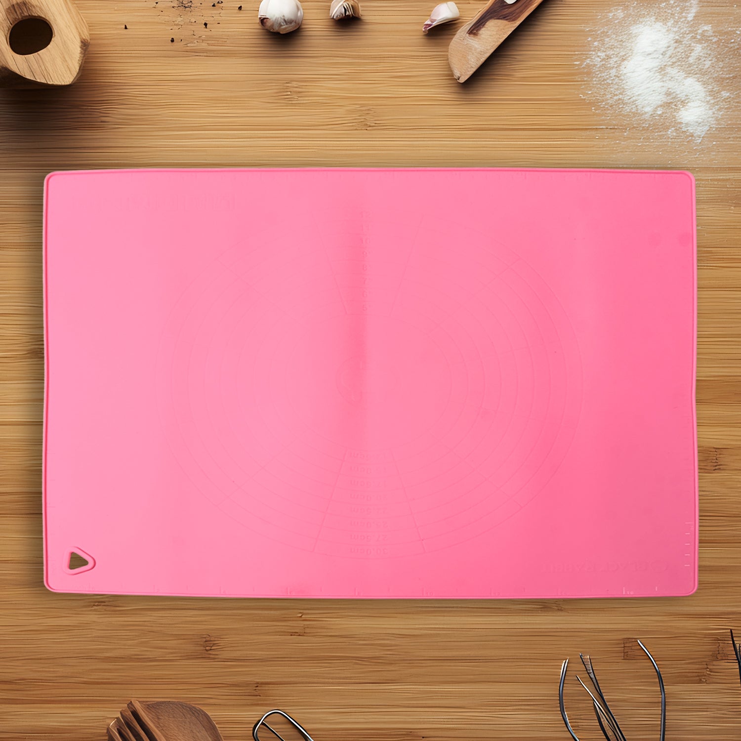 Rolling Mat Silicone Baking Mat (50×40 Cm) - Shivani Jaswal Rolling Mat Silicone Baking Mat (50×40 Cm)